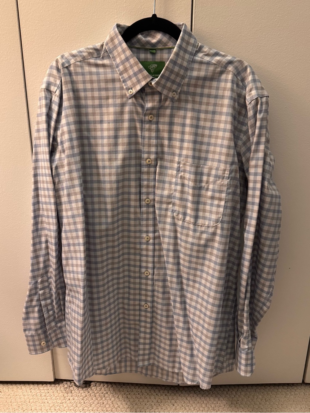 Non Iron Plaid Dress Shirt